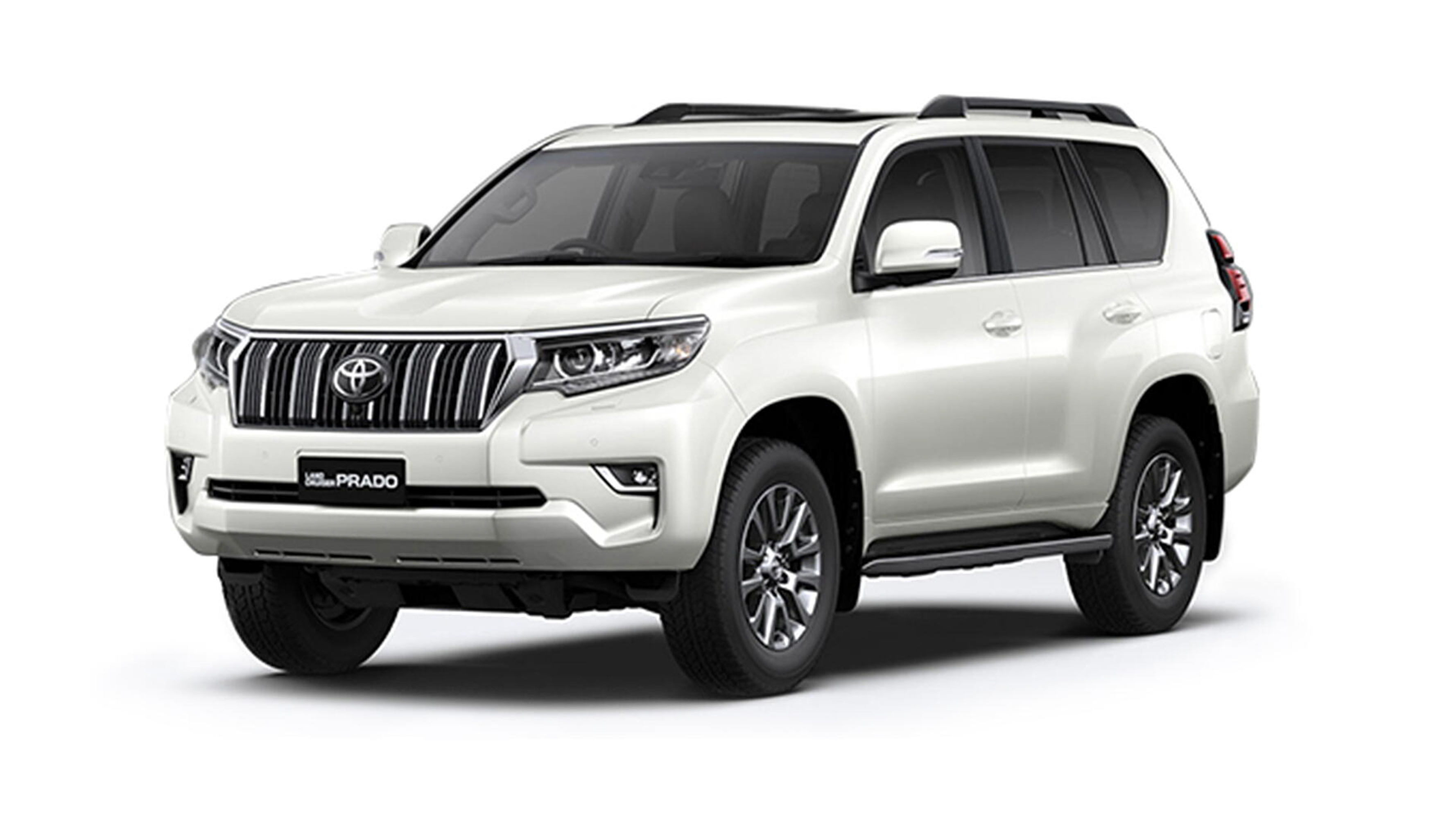 Land Cruiser Prado front three-quarter view