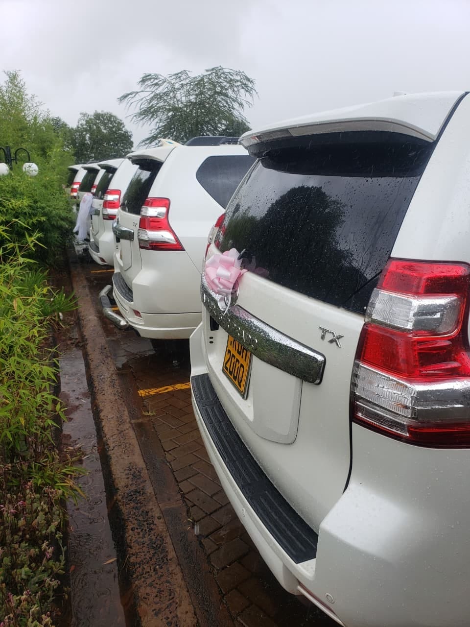 Land Cruiser Prado, front three-quarter view