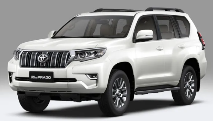 Land Cruiser Prado side profile