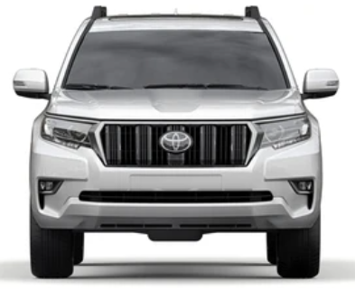 Land Cruiser Prado, three-quarter view