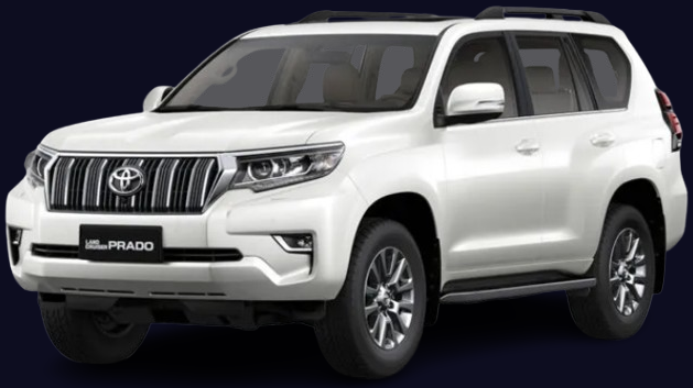 Land Cruiser Prado front view
